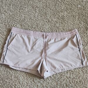 RBX Women's Athletic Shorts in Light Pink